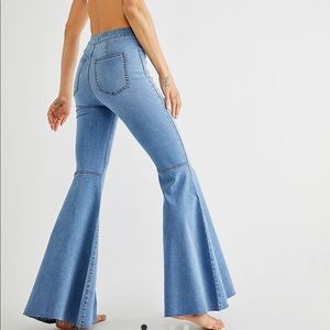 Free People Just Float On flare jeans